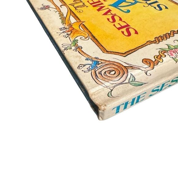 Sesame Street ABC Storybook Hardcover Vintage 1974 Illustrated Children Reading - Picture 3 of 12